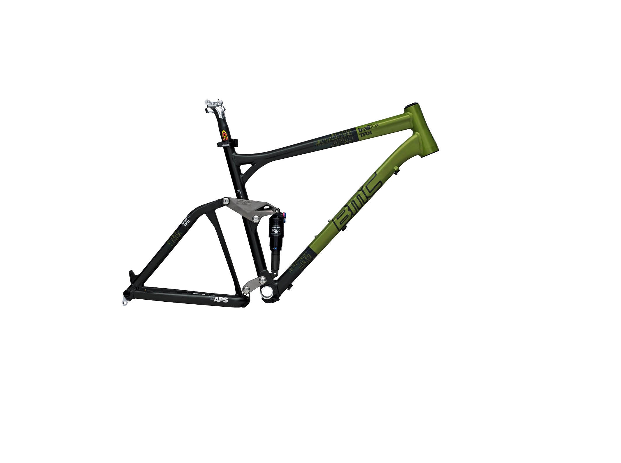BMC Frames | Trailfox TF01 Frameset GREEN
