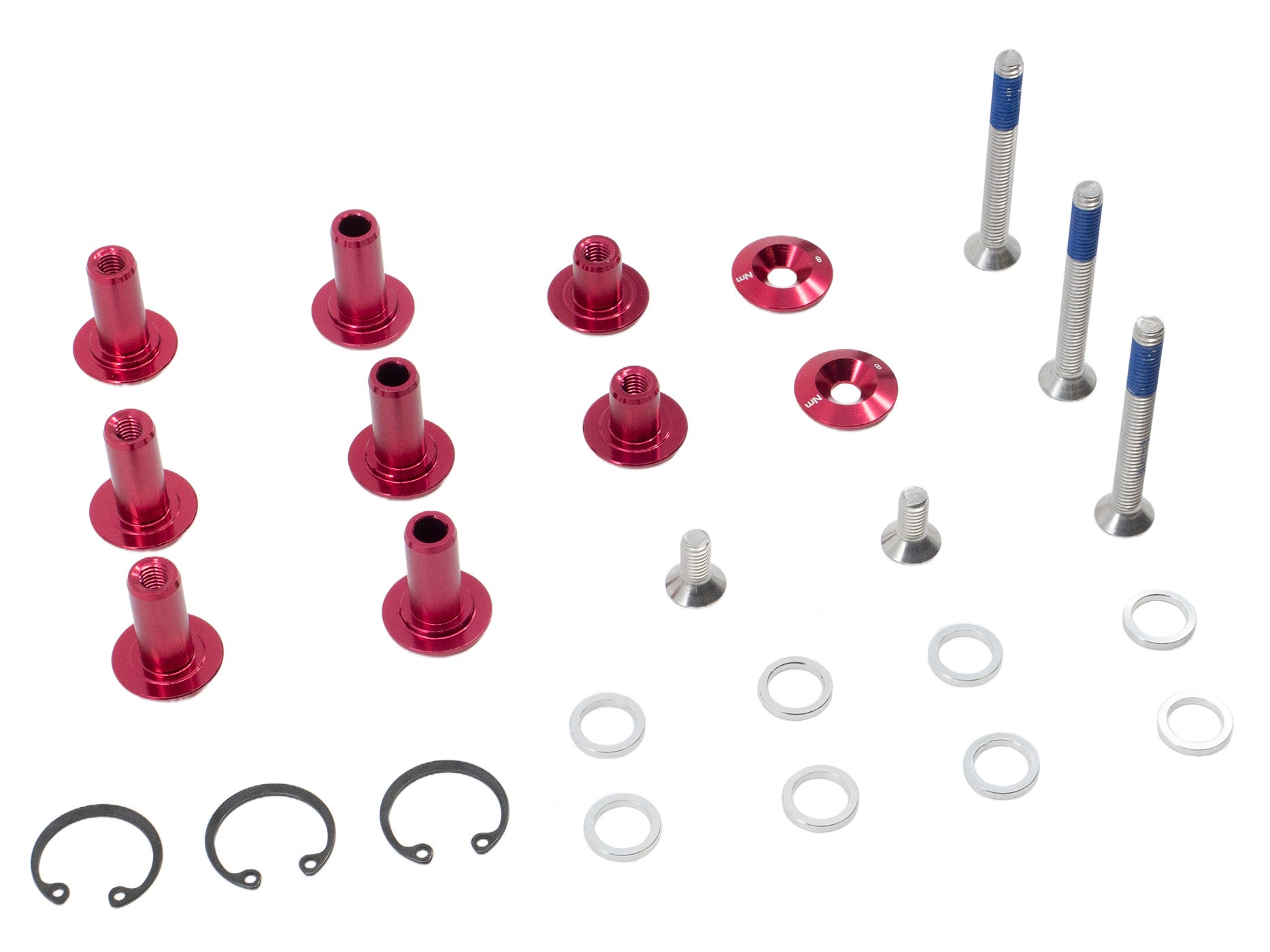BMC Spare Parts | Bolt Kit - No 15 RED