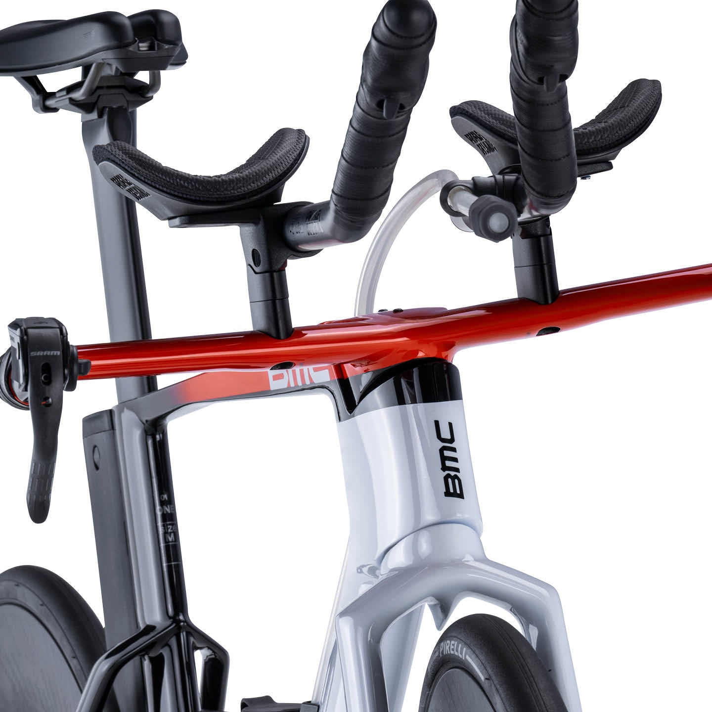 BMC Bikes | Speedmachine 01 ONE COOL WHITE / NEON RED
